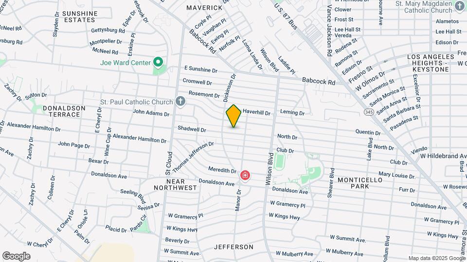 223 Shadwell Dr Map and Location Details