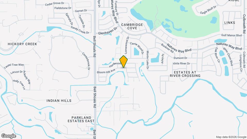 1133 Bloom Hill Ave Map and Location Details