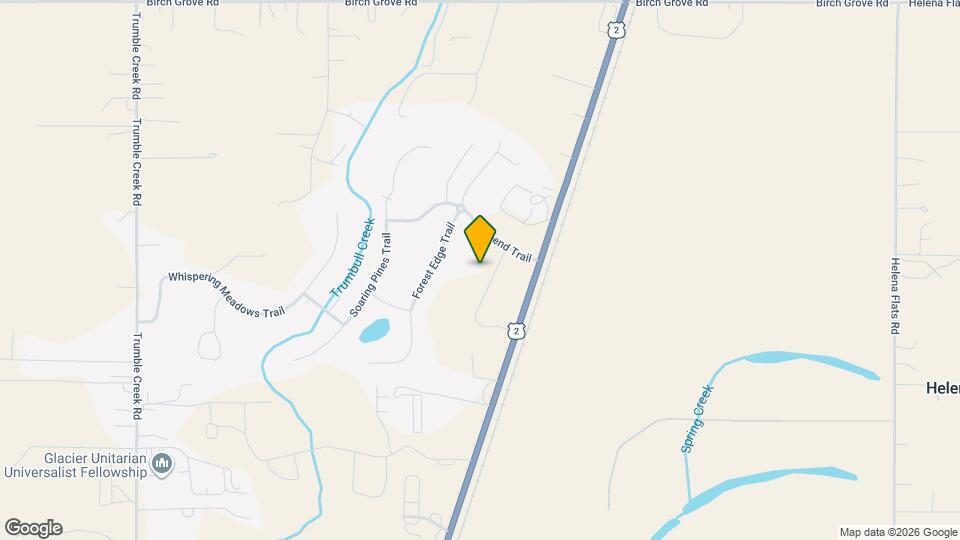 40 Glacier Rnch Wy Map and Location Details