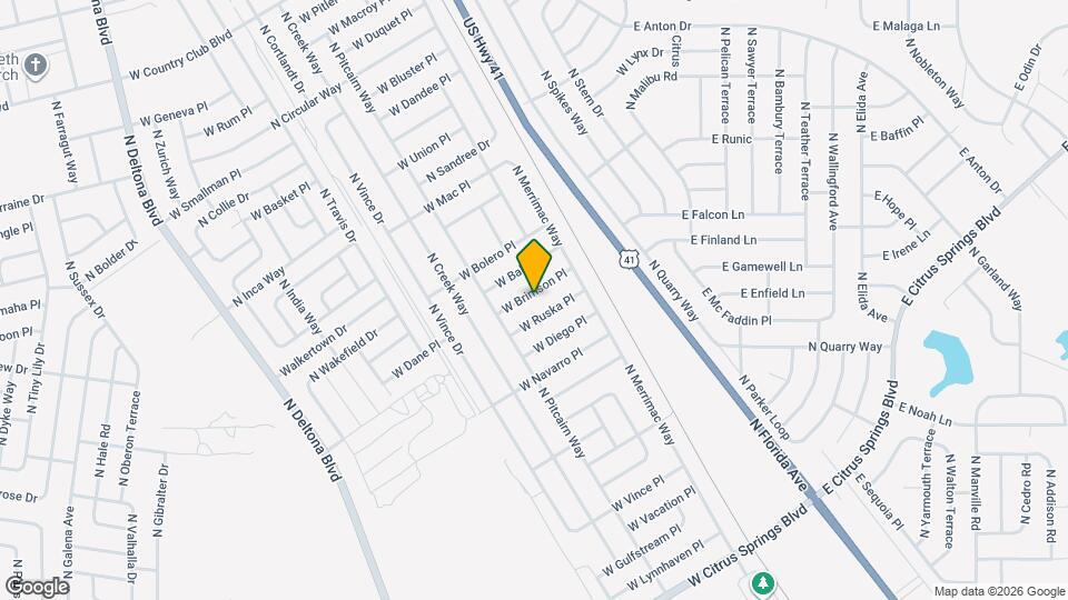 228 W Brimson Pl Map and Location Details