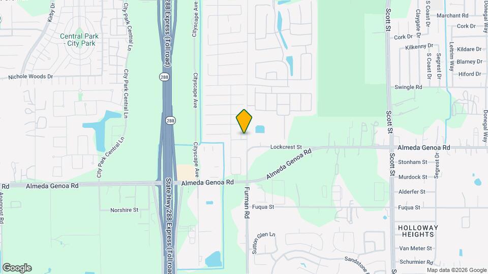 13039 Skyview Bend Dr Mapa y Detalles de la Ubicación