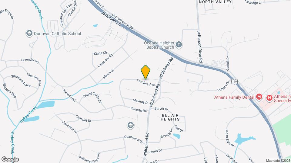 60 Caroline Ave Map and Location Details