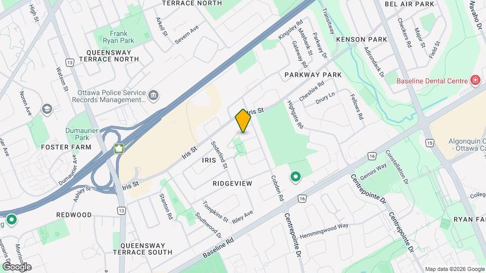 2346 Edwin Crescent Map and Location Details