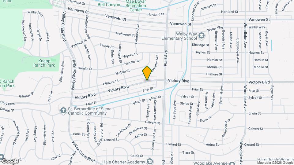 23836 Victory Blvd Map and Location Details