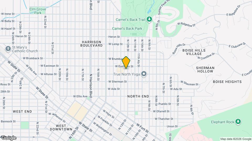 1509 N 12th St Mapa y Detalles de la Ubicación