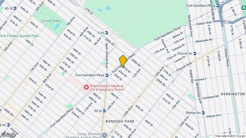 1116 41st St Map and Location Details