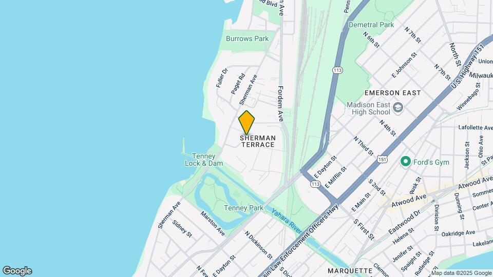 20 Sherman Ter, Unit 3 Map and Location Details