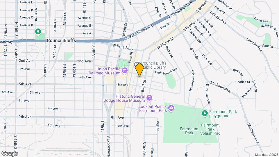209 S 4th St Map and Location Details