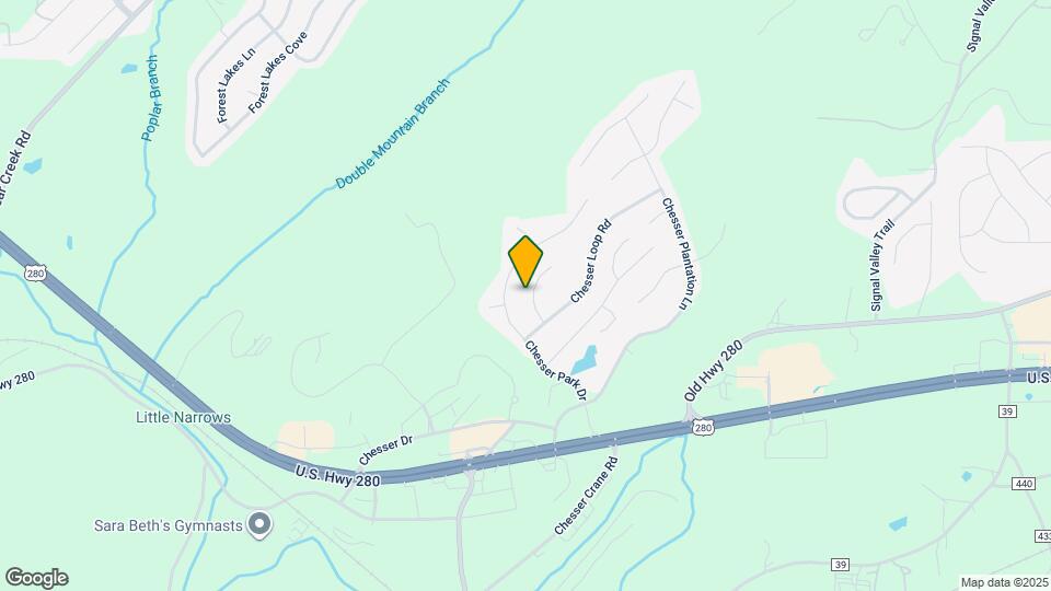 321 Chesser Loop Cir Map and Location Details