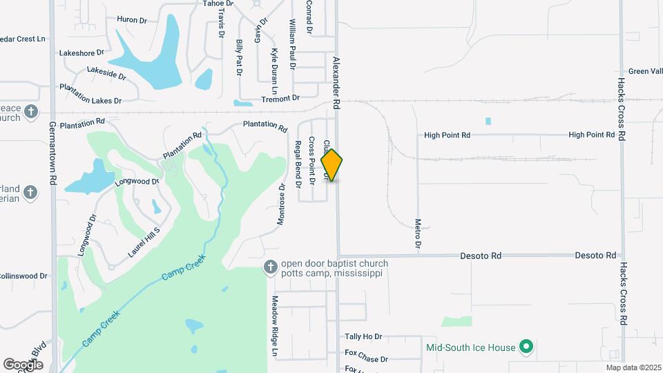 8236 Clubview Dr Map and Location Details