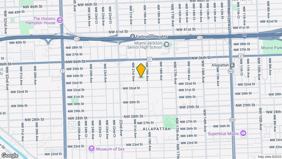 1945 NW 33rd St Map and Location Details