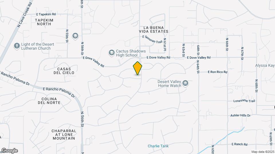 5940 E Bramble Berry Ln Map and Location Details