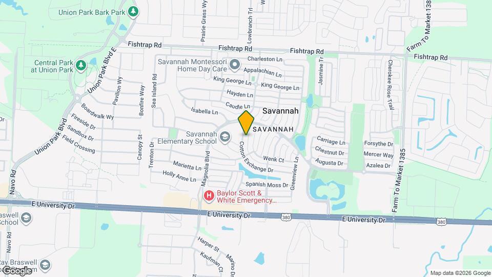 1124 Cotton Exchange Dr Map and Location Details