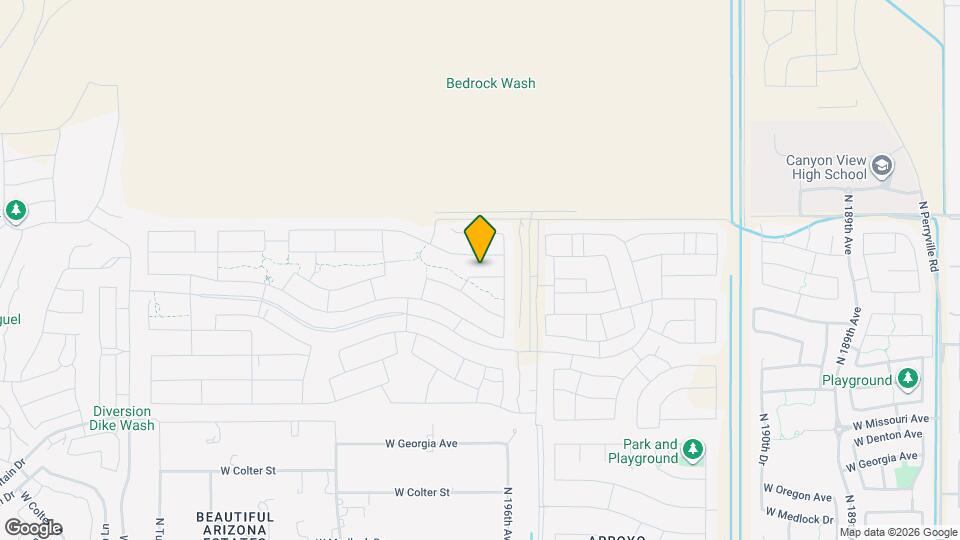 19568 W Rancho Dr Map and Location Details