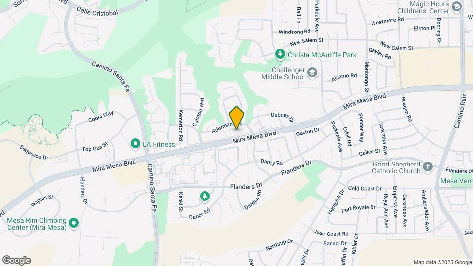 10686 Aderman AVE Mapa y Detalles de la Ubicación