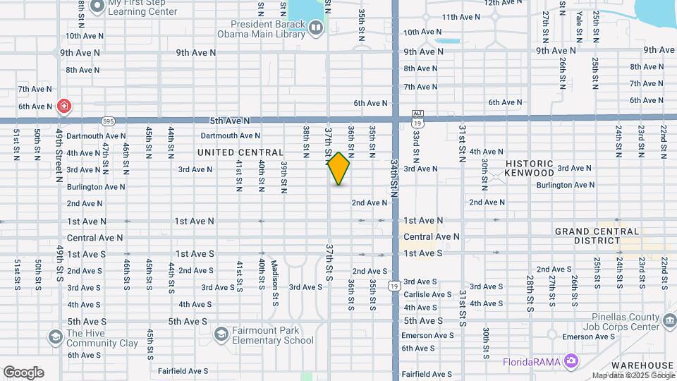 3634 Burlington Ave N Map and Location Details