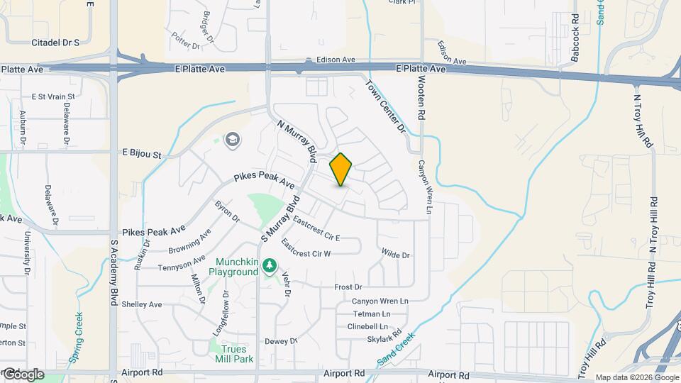 4480 E Pikes Peak Ave Map and Location Details