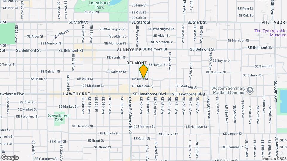 4030-4032-4032 SE Main St Mapa y Detalles de la Ubicación