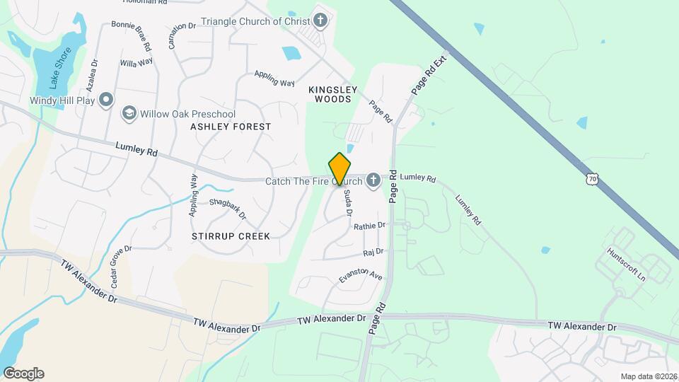 2826 Bombay Dr Map and Location Details