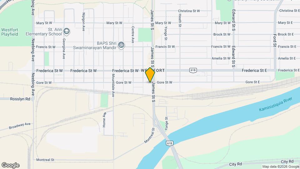 500 Gore St W Map and Location Details