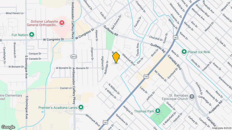 205 Brookwood Cir Map and Location Details