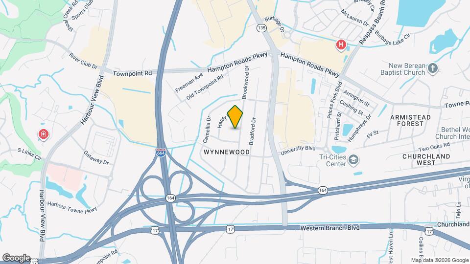 4605 Hardy Ct Map and Location Details