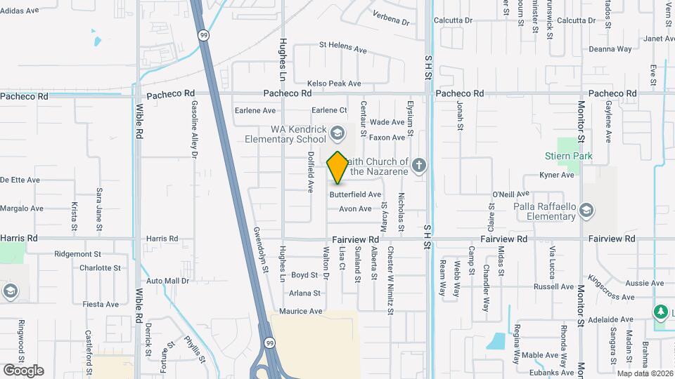 2204 Butterfield Ave Map and Location Details