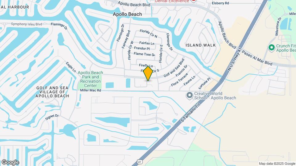 504 Red Mangrove Ln Map and Location Details