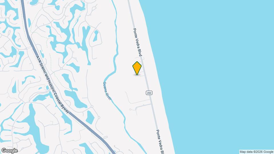 646 Ponte Vedra Blvd Map and Location Details