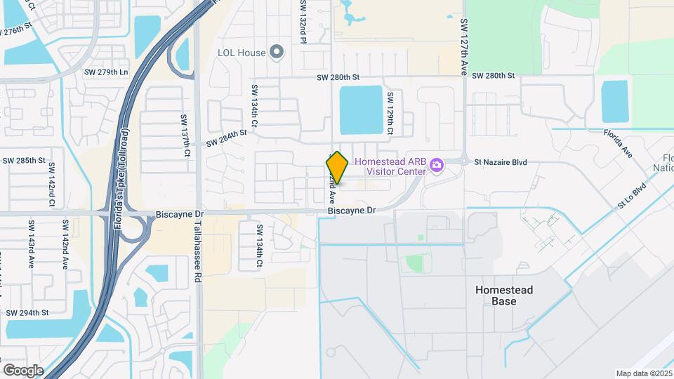 28650 SW 131st Ct Map and Location Details