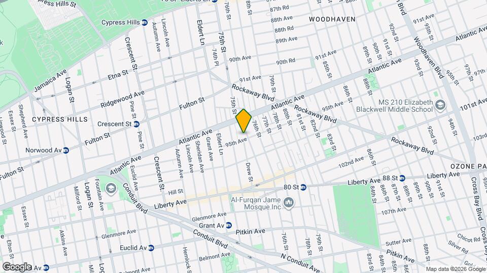 74-27-74-95 95th Ave Map and Location Details