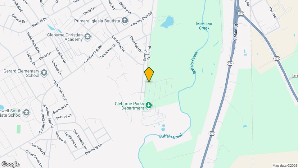 1602 American Dr Map and Location Details