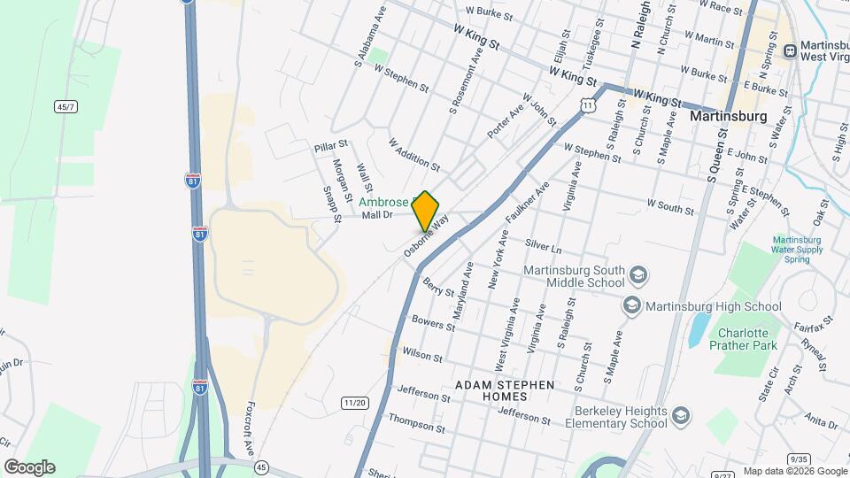 731 Osborne Way Map and Location Details