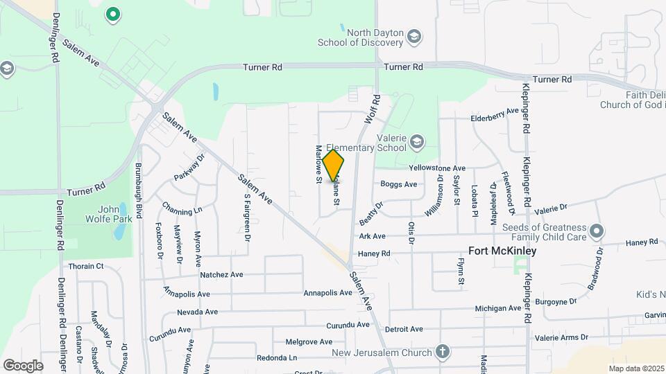 4221 Molane St Map and Location Details