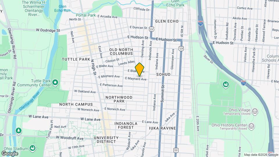 236 E Maynard Ave Mapa y Detalles de la Ubicación