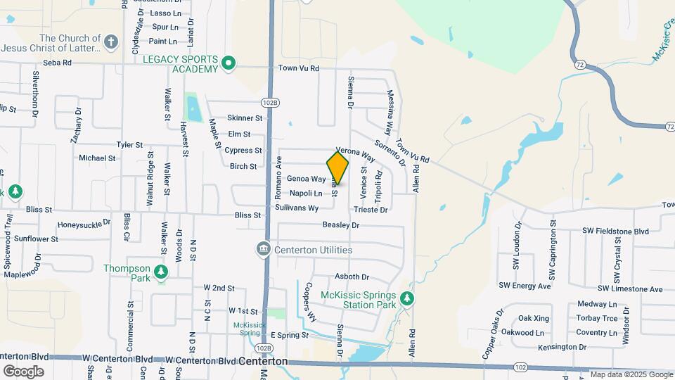 750 Fontana St Map and Location Details