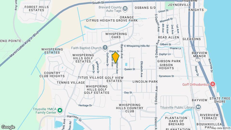 1470 Thornton Ave Map and Location Details