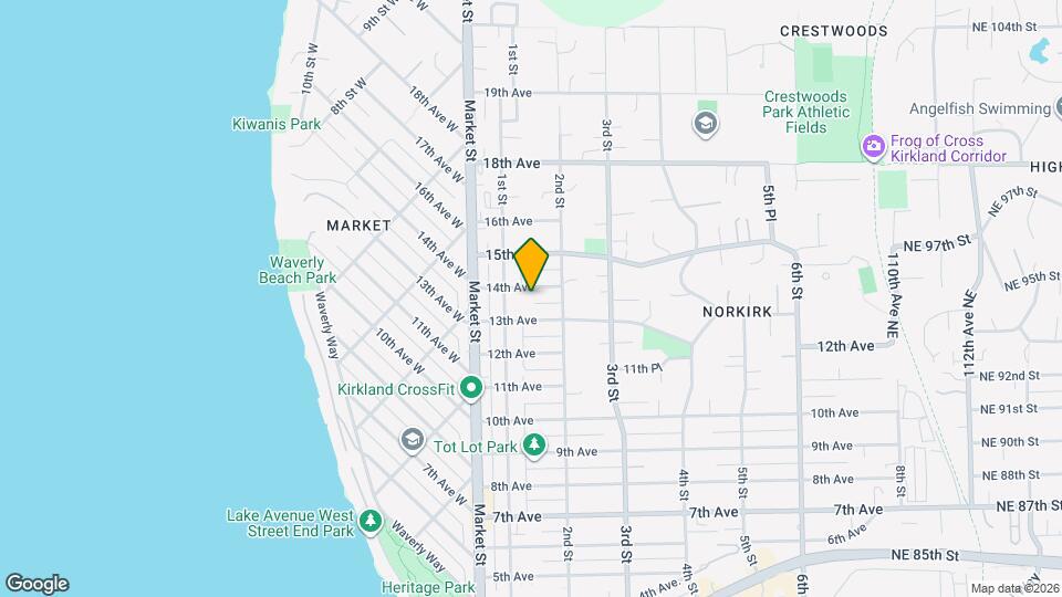 127 14th Ave Map and Location Details