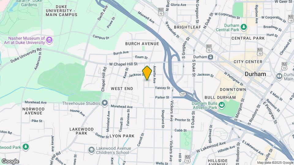 714 S Buchanan Blvd Map and Location Details