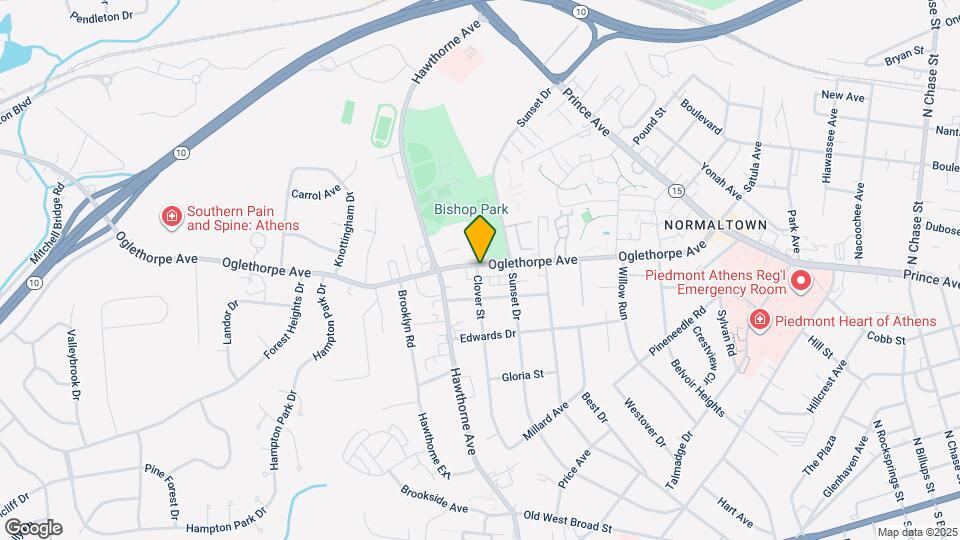 691 Oglethorpe Ave Map and Location Details