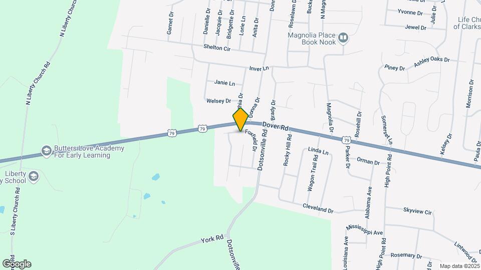 700 Foxfield Dr Map and Location Details