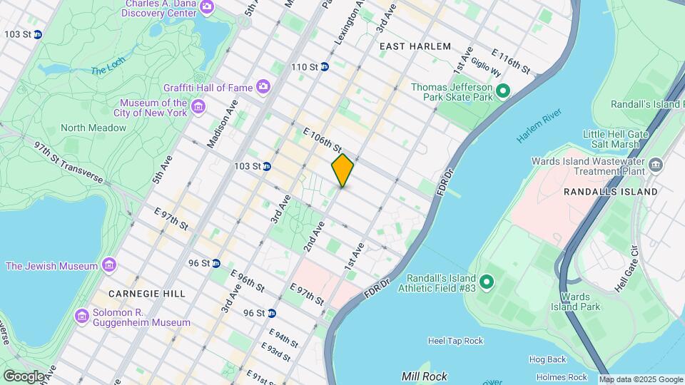 2018 2nd Ave Map and Location Details
