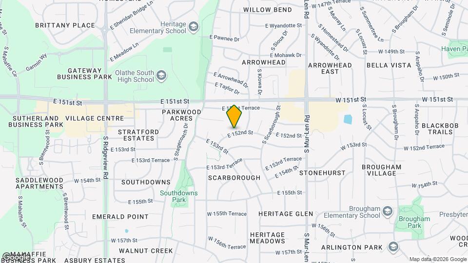 1835 S Abbey Cir Map and Location Details