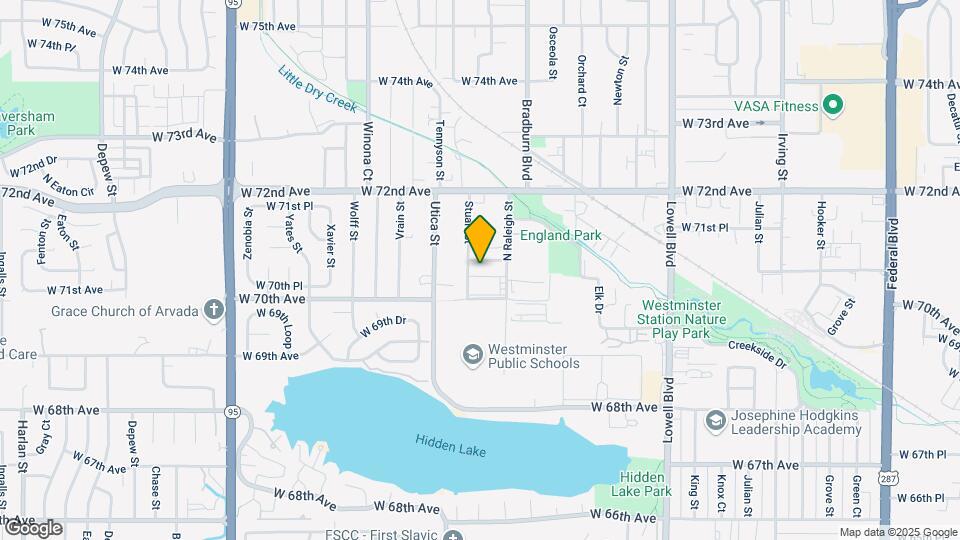 4260 W 70th Pl Map and Location Details