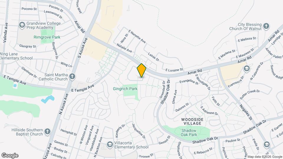 2650 Altamira Dr Map and Location Details