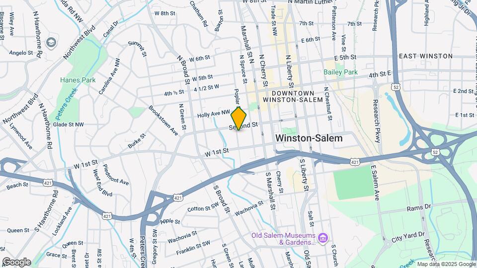 125 Poplar St NW Map and Location Details