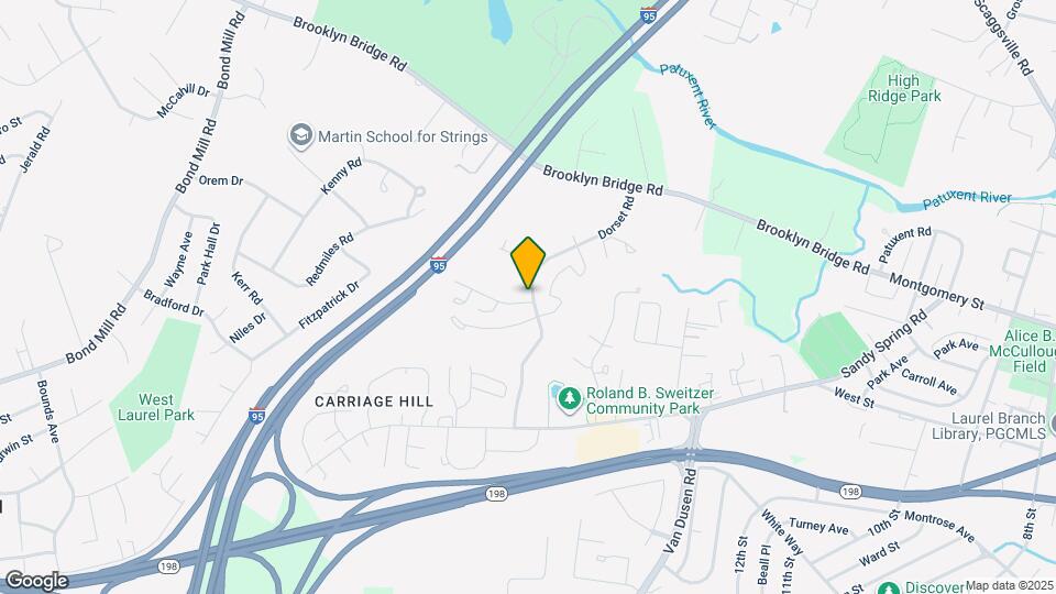 7322 Split Rail Ln Map and Location Details