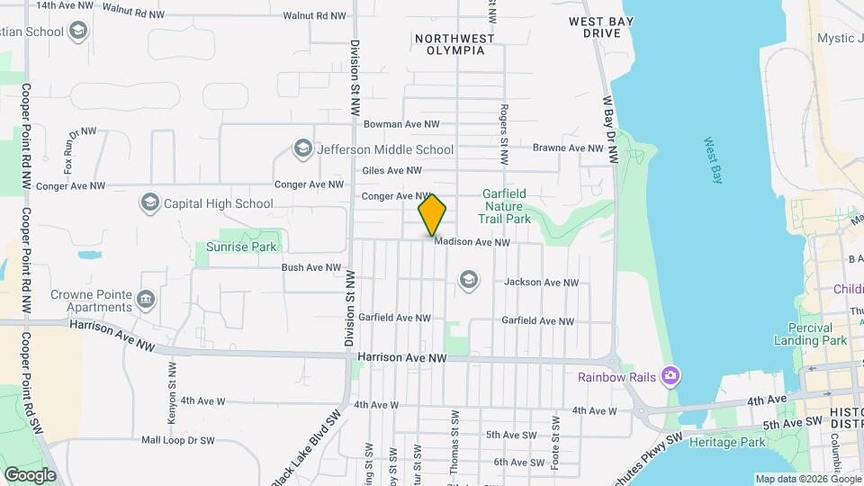 1622 Madison Ave NW Map and Location Details