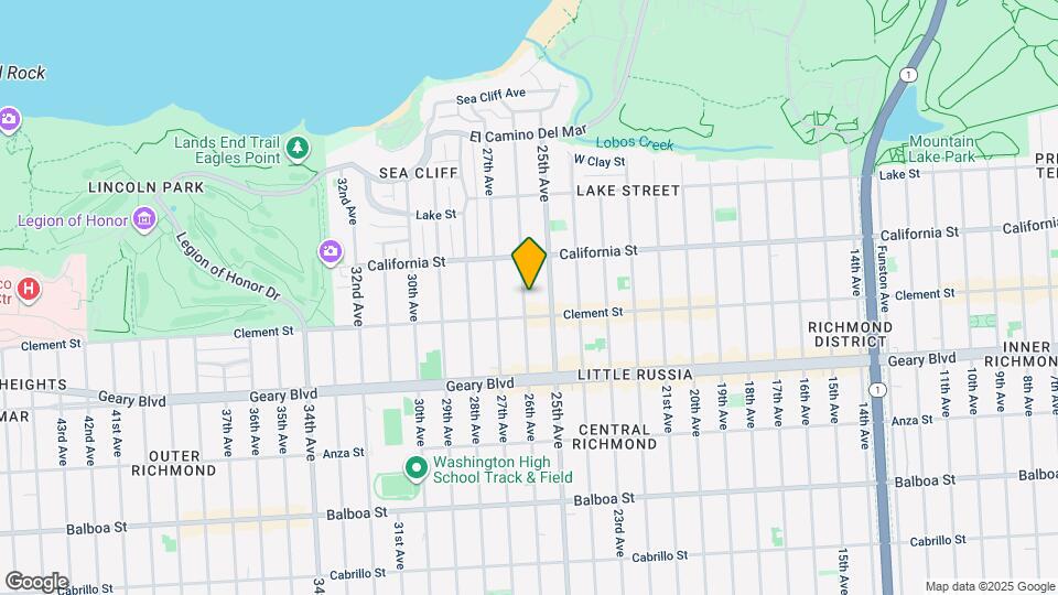 362 26th Ave, Unit 3 Map and Location Details