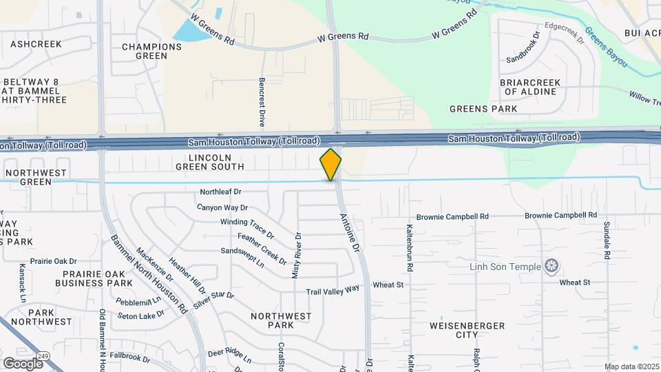 6606 Northleaf Dr Map and Location Details